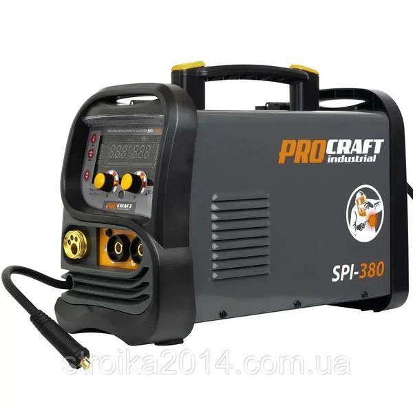 Інверторний зварювальний напівавтомат &Oslash;1.6-5.0мм, 6,5кВт Procraft industrial SPI380 2026 73802 фото