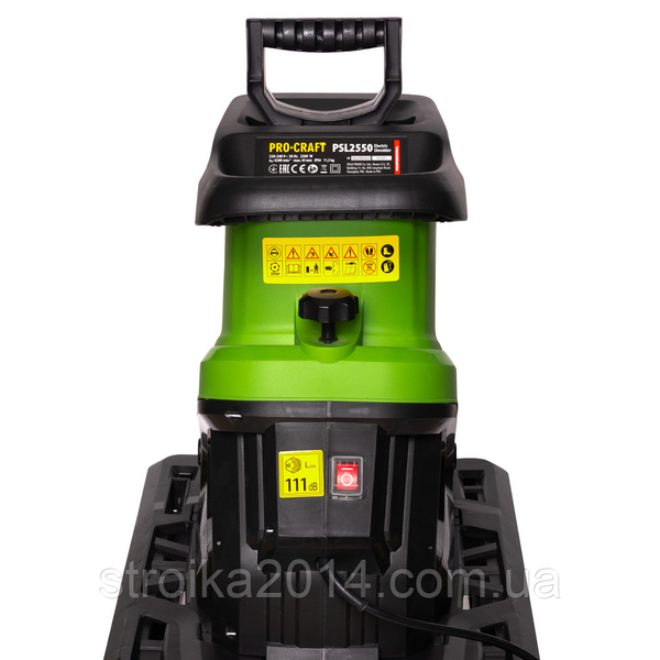 Измельчитель ветвей 45мм, 2,5кВт, Procraft PSL2550 902550 фото