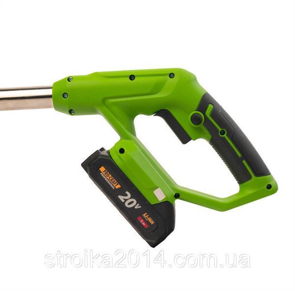 Акумуляторна коса, 20V, (з АКБ і ЗП), телескопічна штанга 45-80см Procraft PTA24 30242 фото